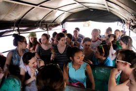 Students in bus, Granada, Nicaragua – Best Places In The World To Retire – International Living